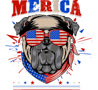 Pugs Rockeros y Patriotas